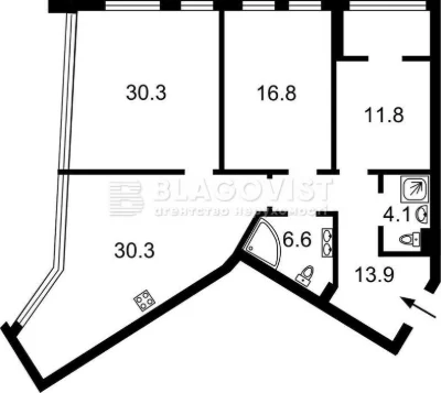 Продаж квартири ЖК Manhattan city трикімнатна Вигідна ціна 1