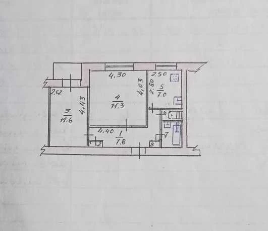 +Продам 2 ком. квартиру район Набережной 21 500 дол.