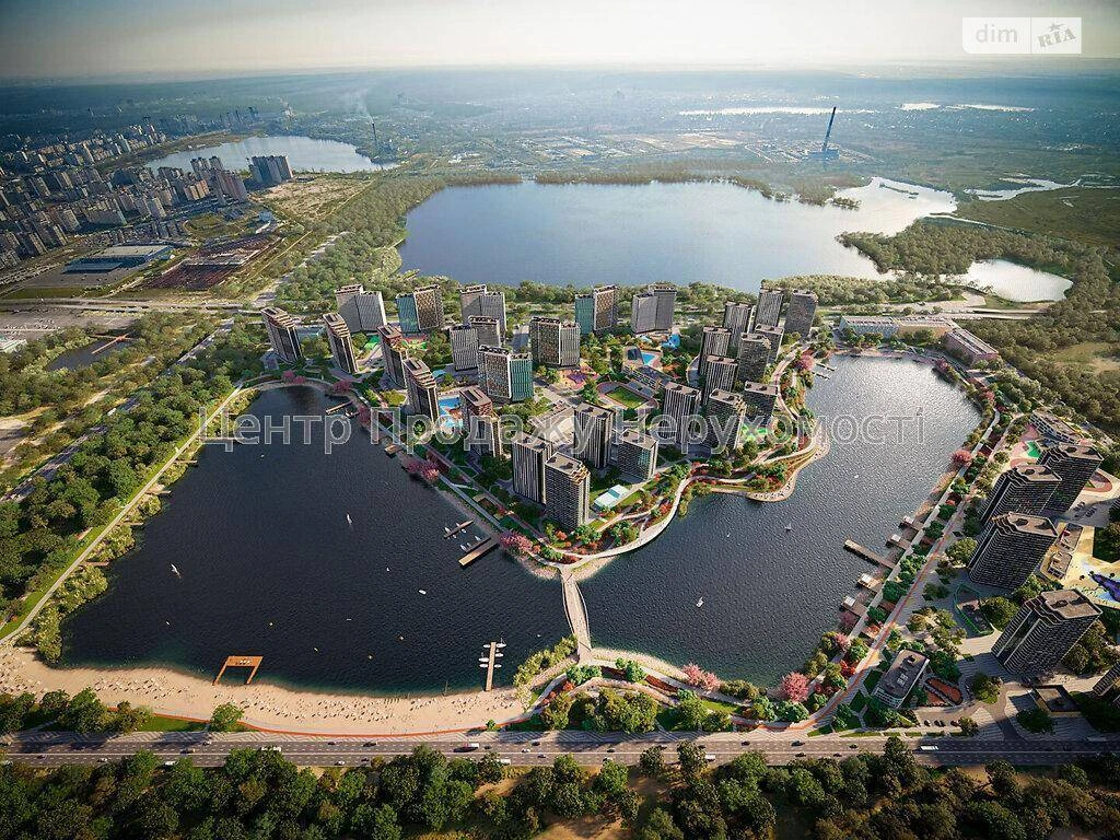 For sale 1-room apartment 45, 41 m² in residential complex H2O, Kyiv, 3/26 floor