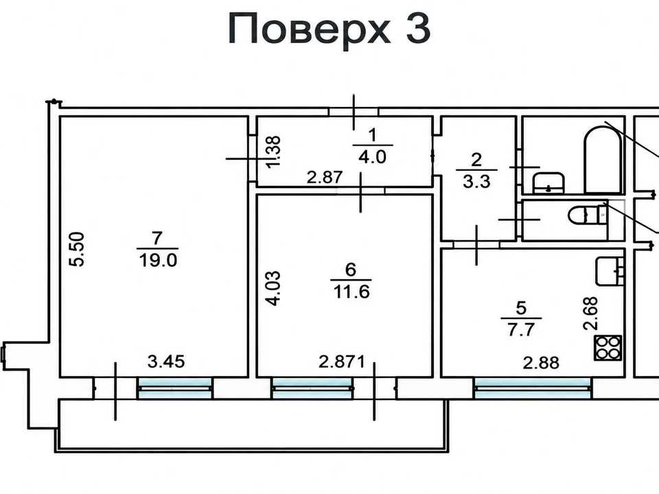 Квартира. Київ, Ярослава Івашкевича вул.