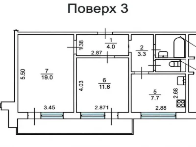 Квартира. Київ, Ярослава Івашкевича вул.