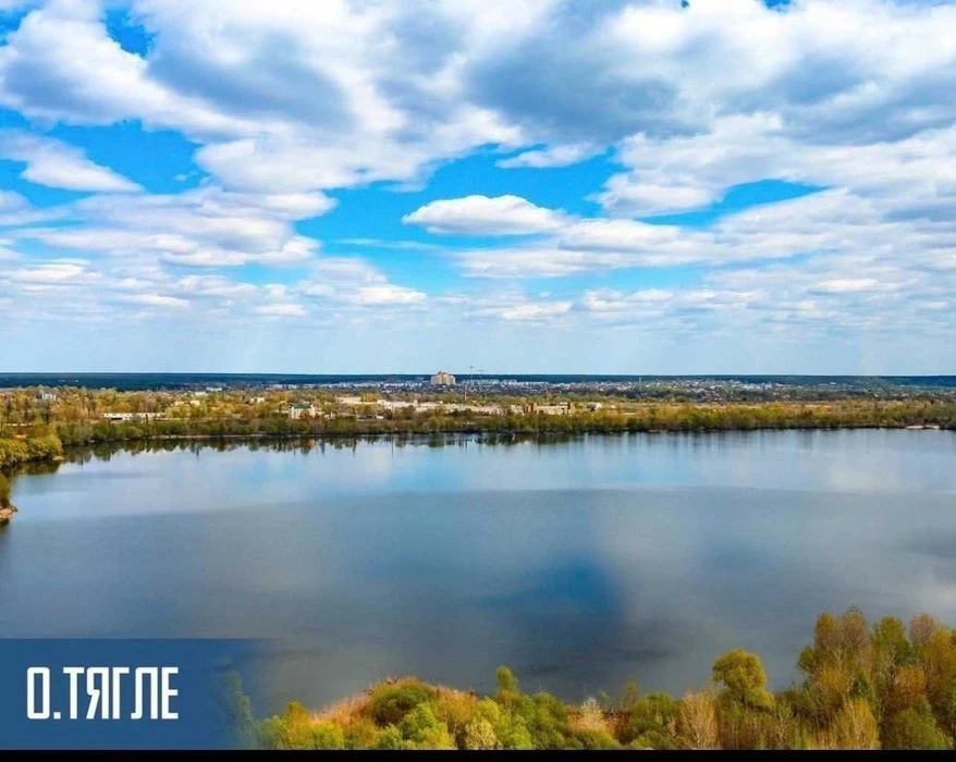 1-кімнатна квартира 45,54 м² у ЖК H2O, вид на озеро