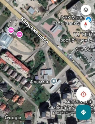 Земельна ділянка на Калуському шосе