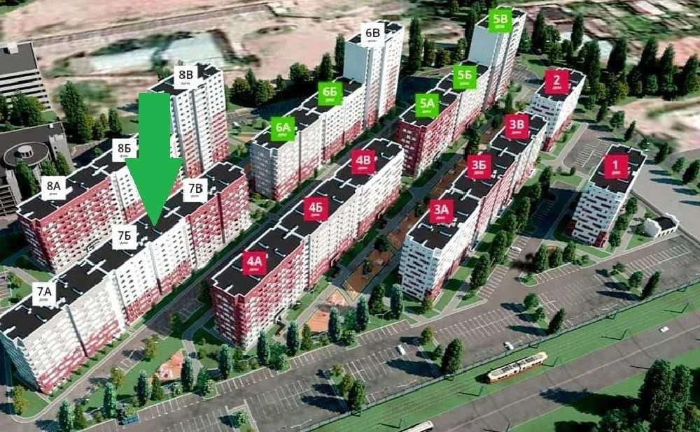 Продам однокімнатну квартиру в будівельному стані ЖК Гідропа