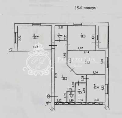 Продам 3-х ком кв 118 м2 ЖК Инфинити , Центр, Каскад, Истори