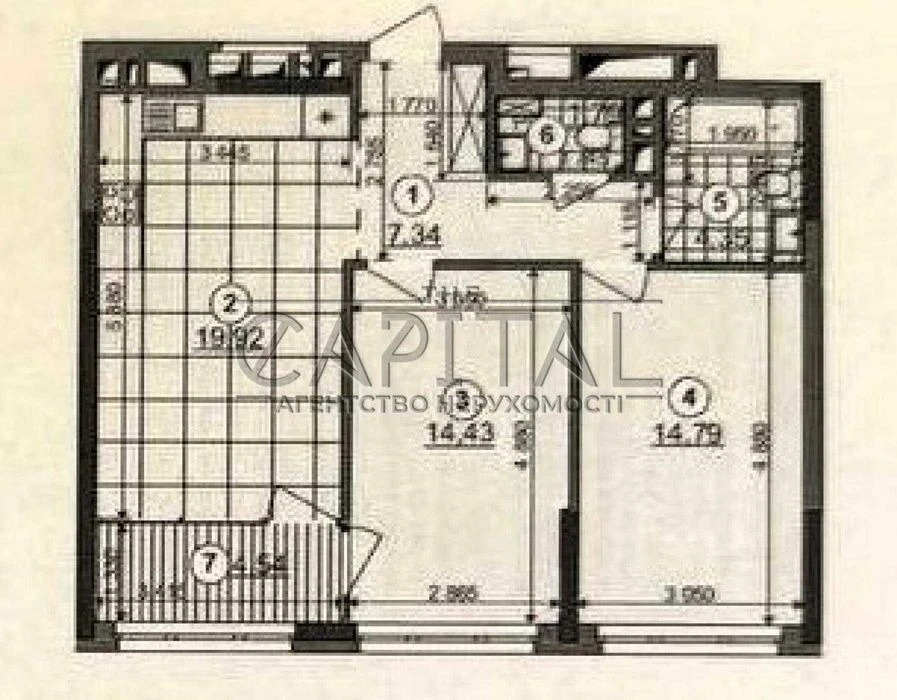 Продаж 2к 67,5 м² ЖК Dibrova Park | еОселя | Держпрограми