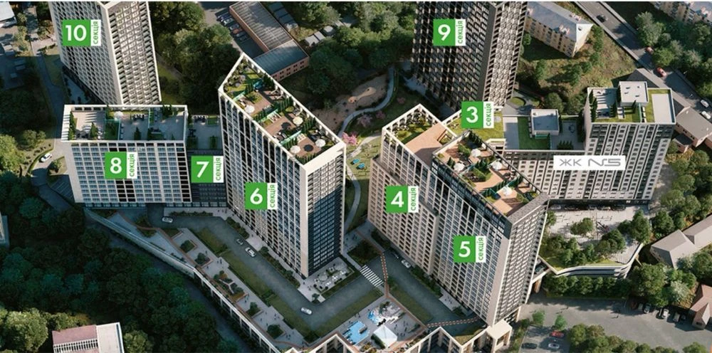 Продаж 1к49м2 квартири ЖК Грінвіль на Печерську Центр Печерс