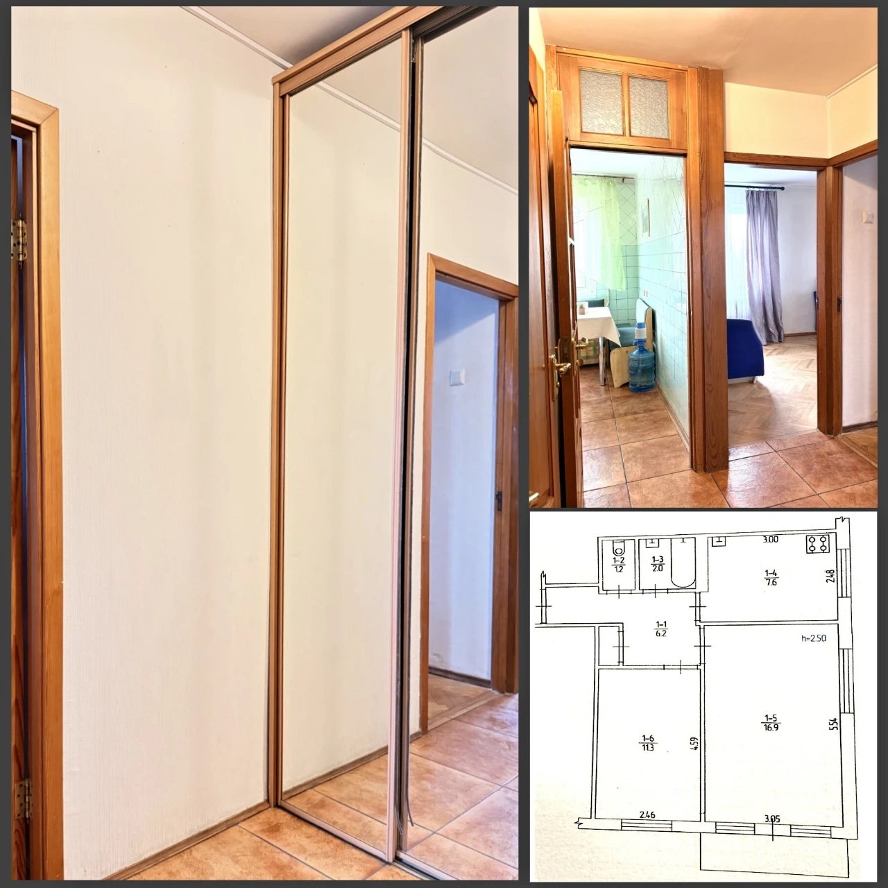Аренда 2-комнатной квартиры 46 м², Перова бул., 26