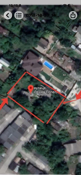 Продам земельну ділянку Лешко Попеля Неоплаза