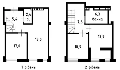 3-room apartment for sale, renovated, furnished, Comfort Town residential complex
