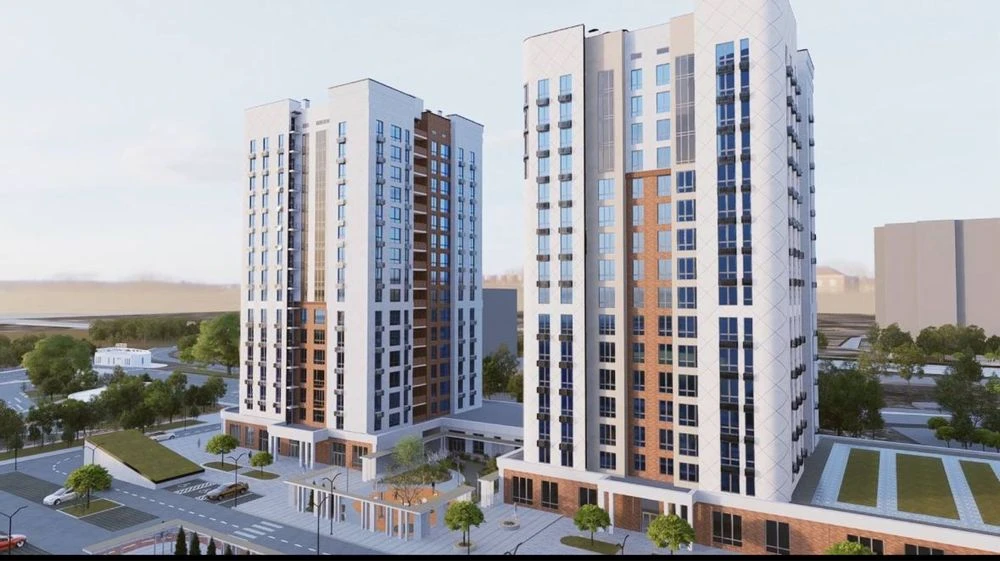* 2-кімнатна квартира 58,4 м², 10 поверх | Слобідка | Розстр