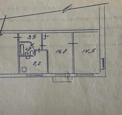 Без комісії ! Продам 2кімнатну,просп Каденюка,17(Гагаріна).