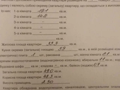 Квартира. Львів, Панаса Мирного вул.