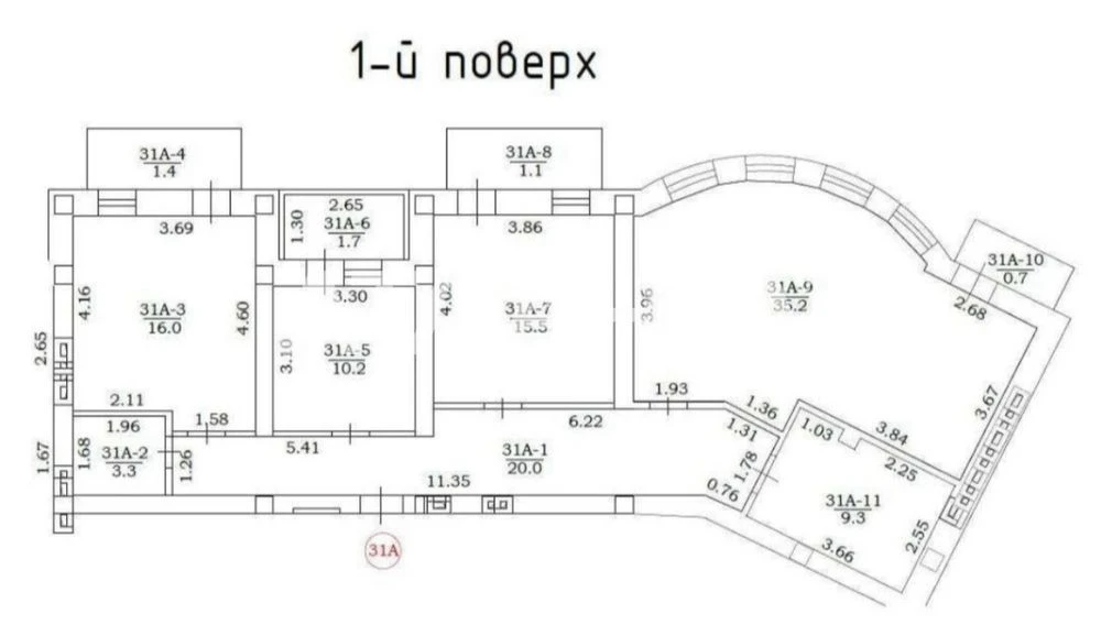 Новый кирпичный дом с АГВ. Трёшка