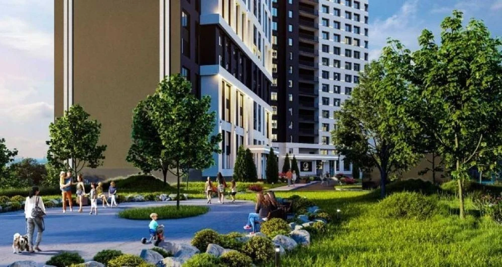 One-room apartment in the Polaris Home & Plaza residential complex Polaris