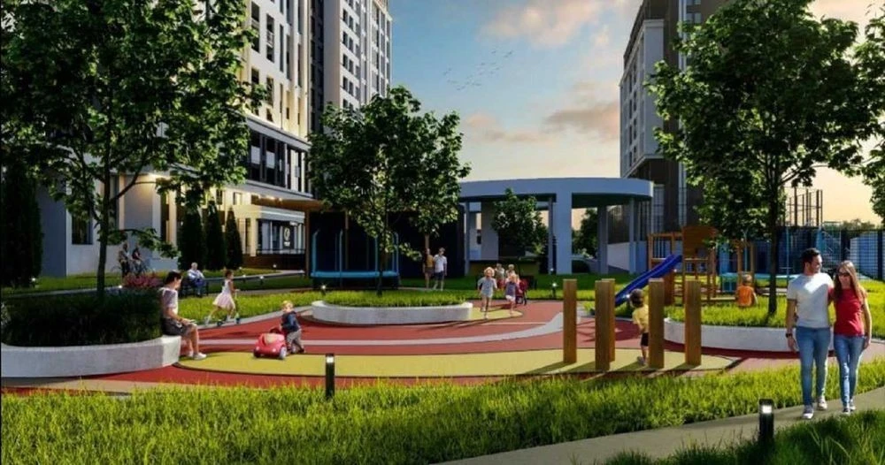 One-room apartment in the Polaris Home & Plaza residential complex Polaris