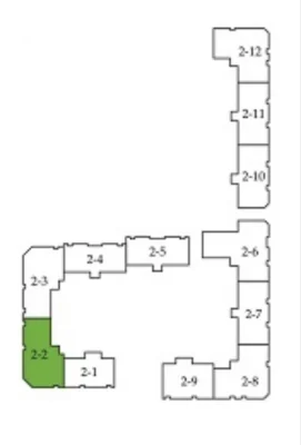 1-кімнатна квартира 38,9 м² на 14 поверсі | Таїровські сади