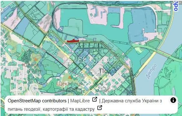 Продаж земельної ділянки під комерційну забудову, Поділ