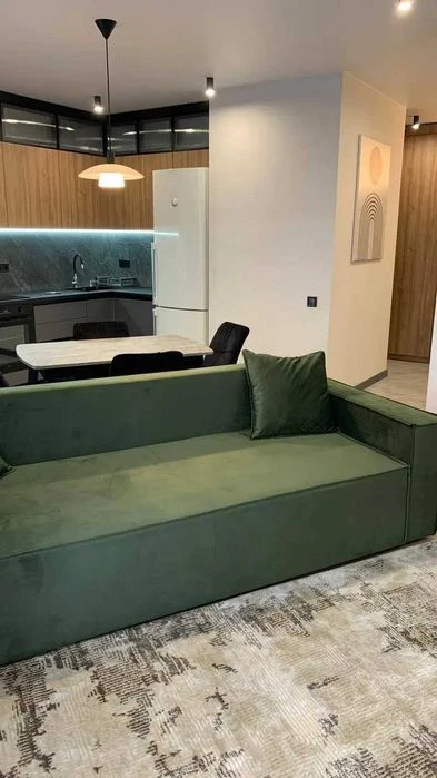 1К 44М² у ЖК Континент, 5/12 — НОВИЙ ремонт, балкон і лоджія