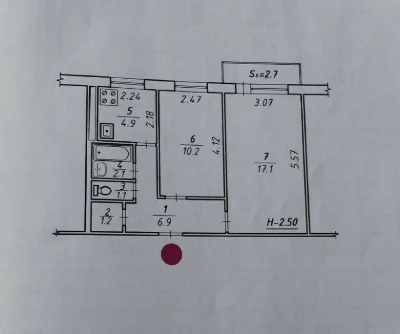 Продам 2-к СКД