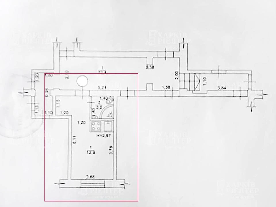Apartment. Kharkiv, Biblika St. (2nd Five-Year Plan)