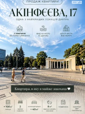 Продаж Квартира Парк Шевченка
