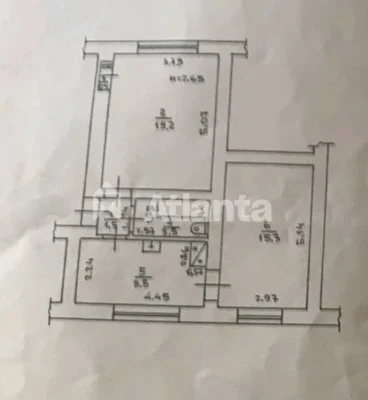 2-кімнатна квартира в Малиновському районі