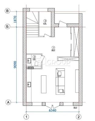 Продаж двоповерхового будинку в закритому КМ Osocor House/ву