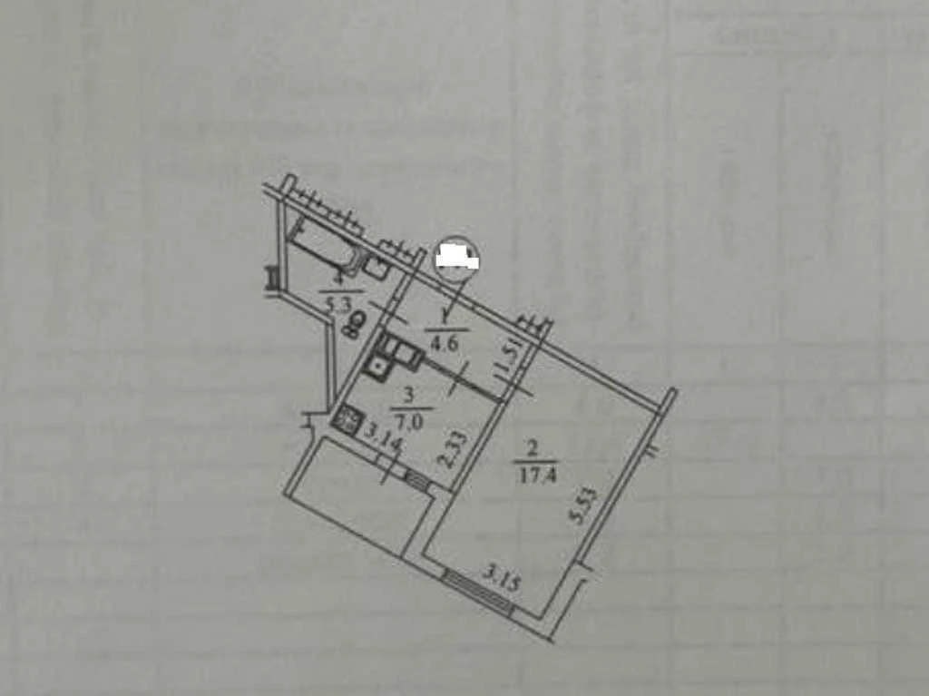 Продаж 1-кімнатної квартири 36.6 м², ЖК на вул. Милославська