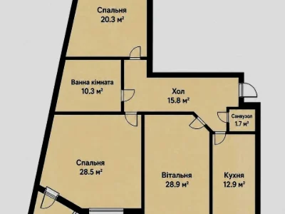 Квартира. Киев, Голосеевский просп. (40-летие Октября)