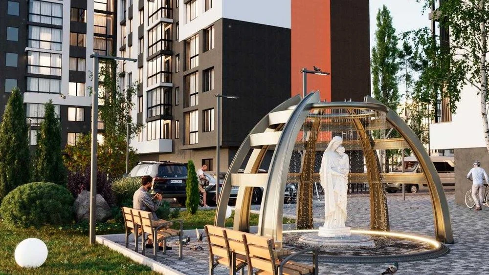 Продаж 1-кімнатної зданої квартири центр Central Park / Цент