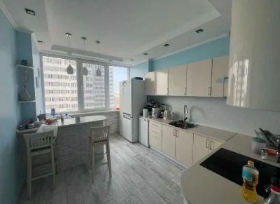 2-комнатная 65 м² в ЖК «Альтаир», кухня 25 м²