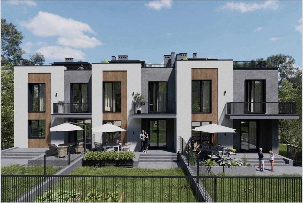 Продаж котеджів з укриттям та панорамою на Високий Замок. БЕ