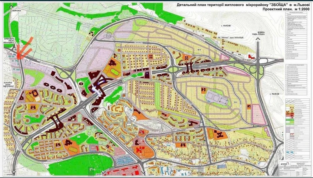 Продаж ділянки перша лінія. Львів вул. Миколайчука