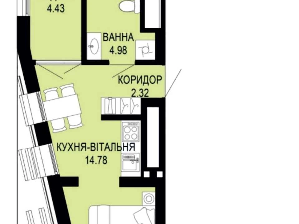 Квартира. Львів, Василя Щурата вул., (Будинок 2)