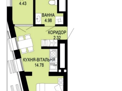 Квартира. Львів, Василя Щурата вул., (Будинок 2)