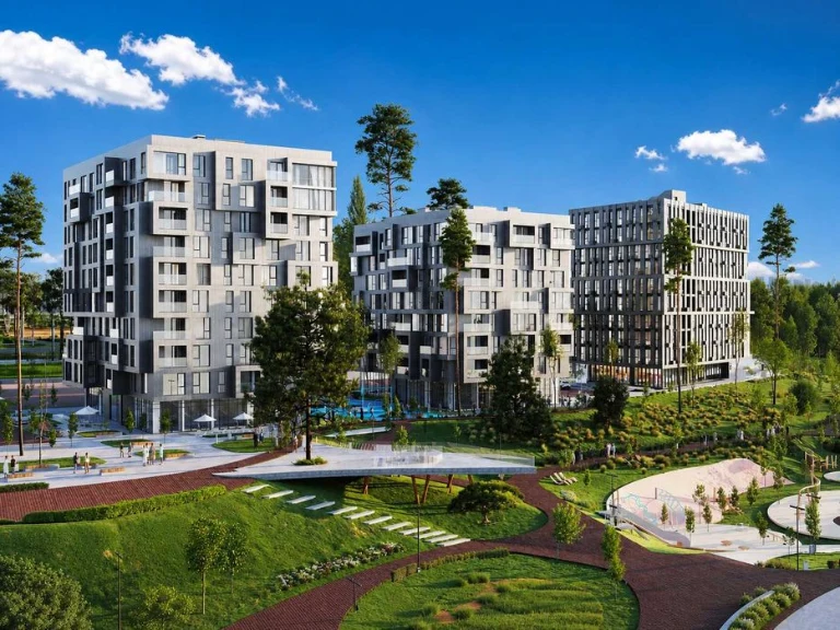 1-кімнатна квартира 56,8 м² у ЖК FIVE ADDRESS — без комісії,