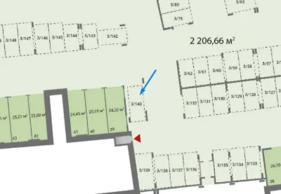 Продаж окремостоячого паркомісця площею 15 м² в  ЖК Greenvil