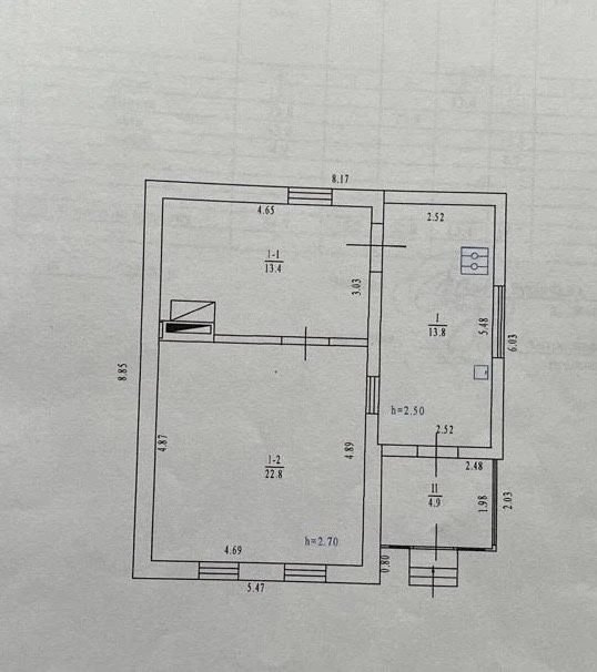 Продам будинок з житловим флігелем !