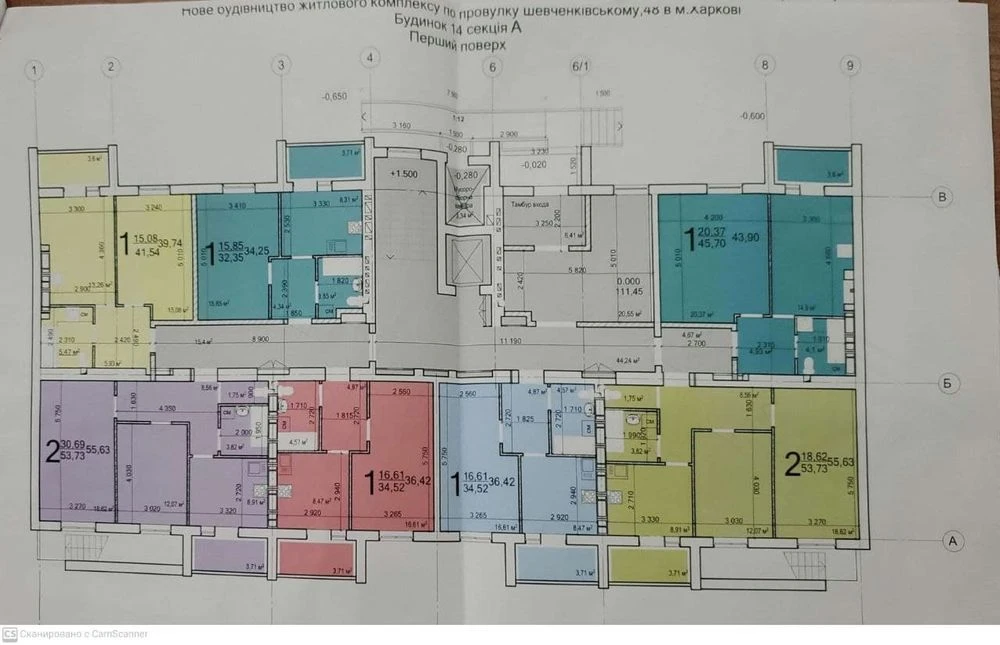 ЖК Птичка продам 1 ком квартиру 36м² Барабашова 14.L