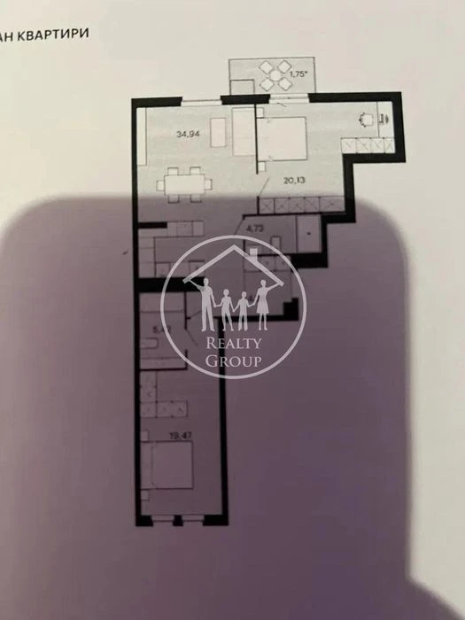 ЖК AVALON TERRA!! 2- кімнатна квартира в новобудові, 92 м2!!