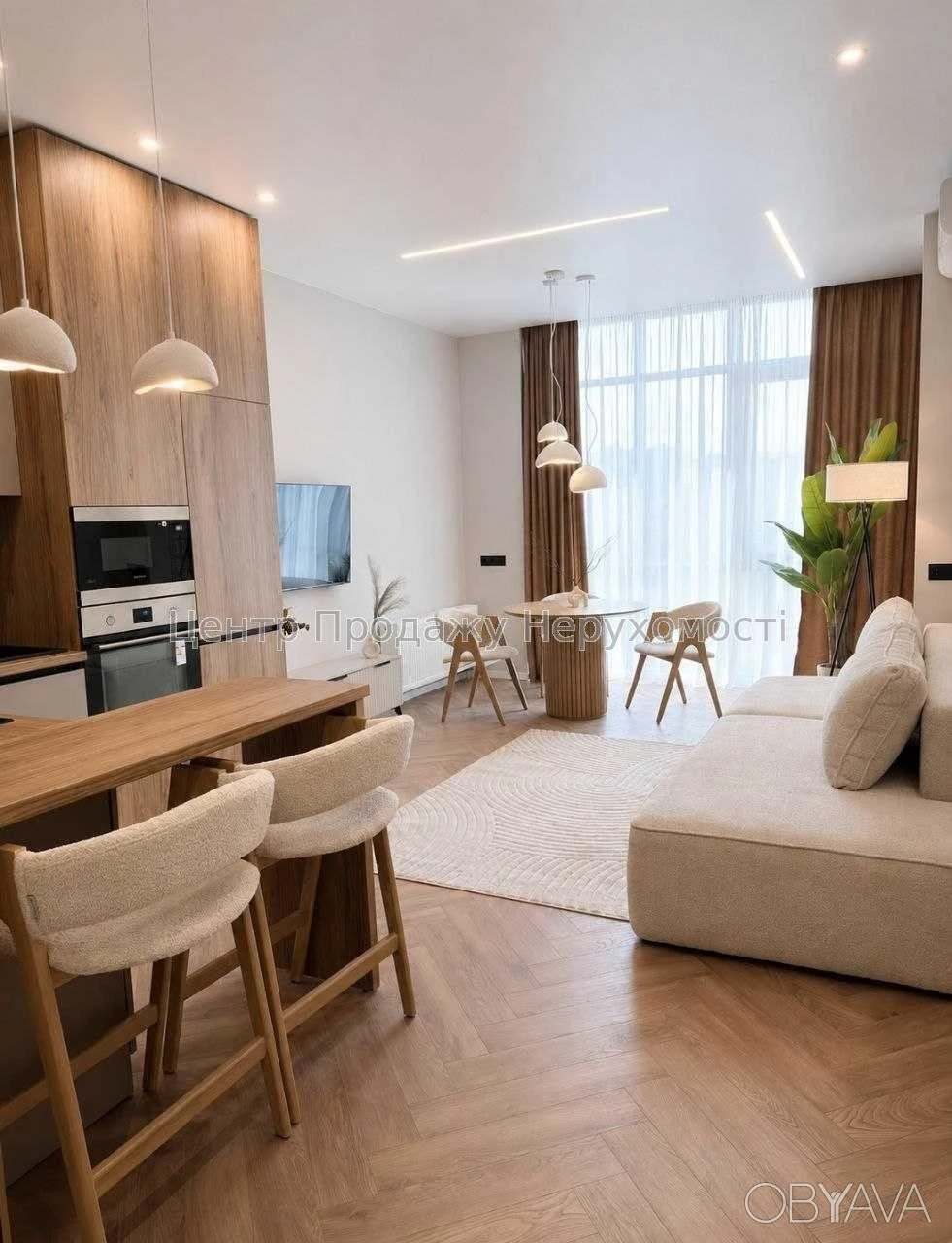 1-room apartment, 57.3 sq.m.