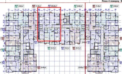 Квартира для великої сім'ї в газифікованому комплексі. Від з