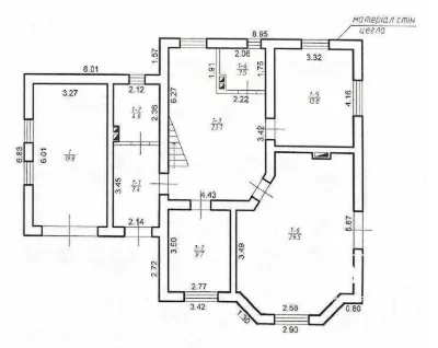 Продаж зданого будинку по ціні 3 кім квартири