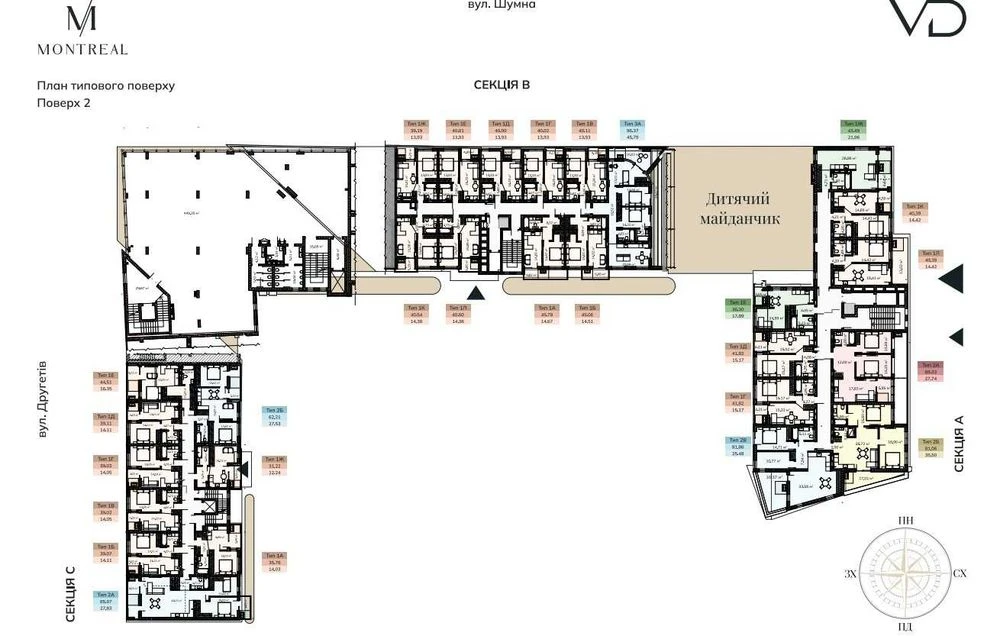 Продається 1-кімнатна квартира, ЖК Montreal Код: 31862
