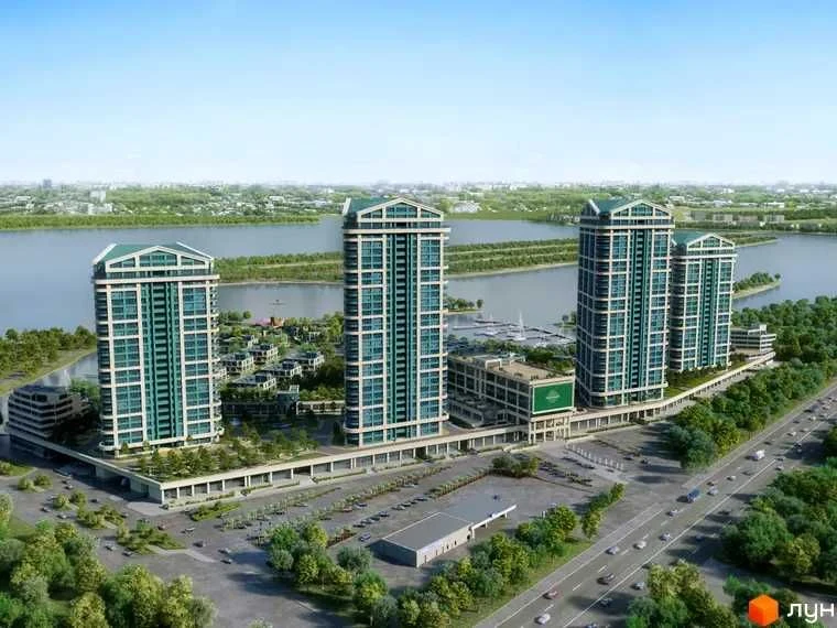 Продам видовую 3х ком. квартиру ЖК Bartolomeo Набережная Поб