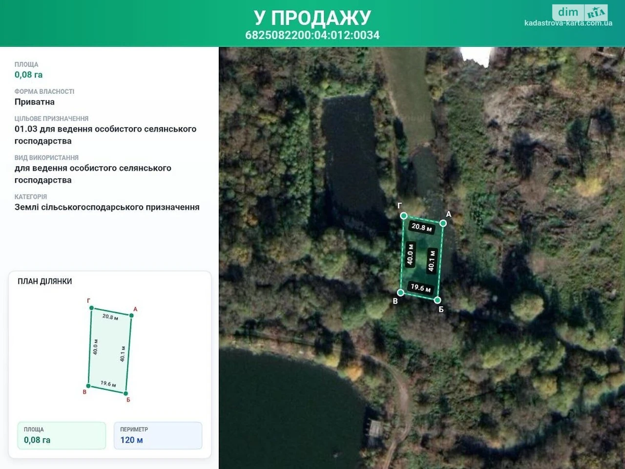 Продаж Земля сільськогосподарського призначення