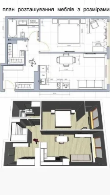 Apartment for sale 55 m² with new renovation and autonomy in a residential complex