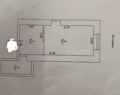 1-кімнатна квартира Лузанівка / Капремонт, мебель та техніка