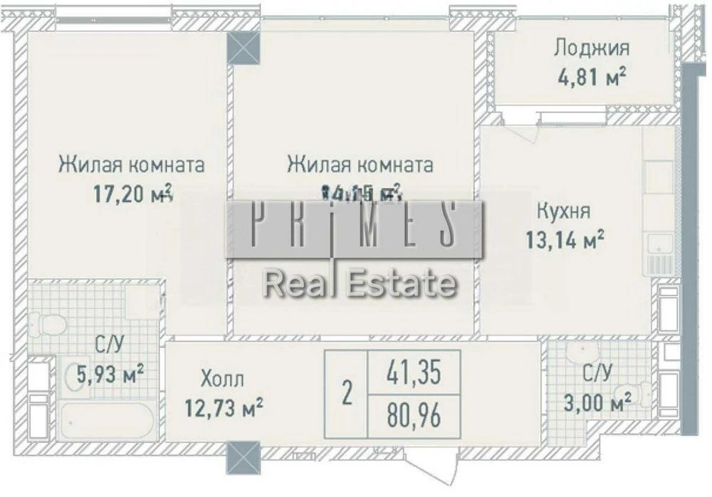Продаж дизайнерської 3-х кімнатної квартири в елітному ЖК Бу